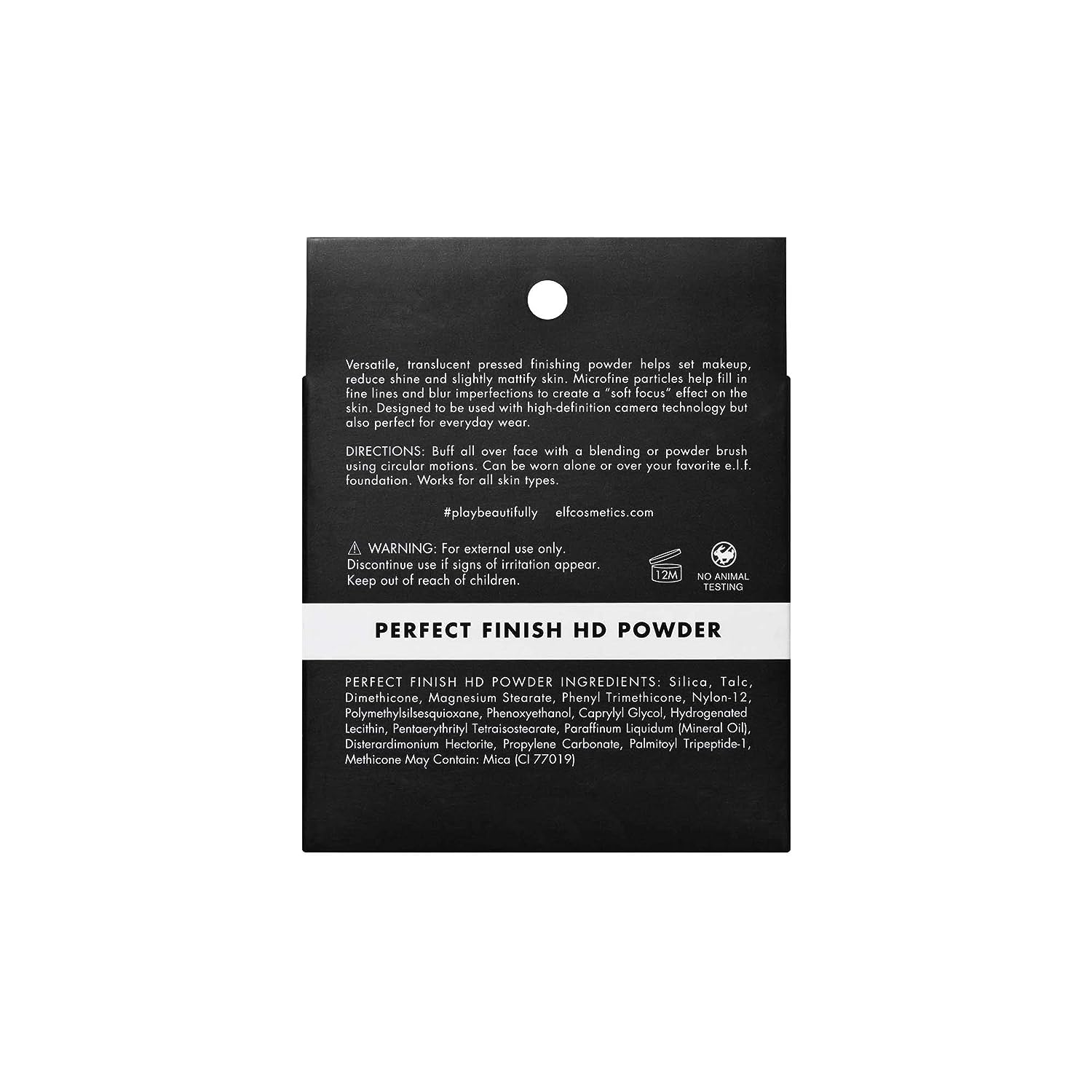 e.l.f, Perfect Finish HD Powder, Convenient, Portable Compact, Fills Fine Lines, Blurs Imperfections, Soft, Smooth Finish, Anytime Wear, 0.28 Oz - Image 3